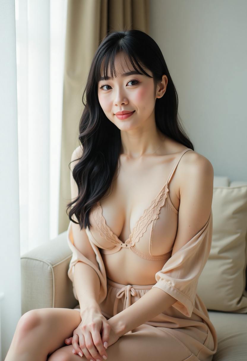 借宿古刹的美女施主